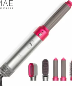 Mae Commerce MAE® Airwrap Krultang 5 In 1 Multi Styler Föhn - Föhnborstel - Airstyler - Hairwrap - TikTok - Nieuwe Versie 2.2 September 2022 Edition