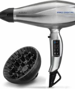 BaByliss Pro Digital Föhn 6000E - 2200W - Diffuser + 2 Blaasmonden