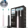 Philips Sonicare Series 3100 HX3675/15 - Elektrische Tandenborstel - Zwart & Roze - Duopack