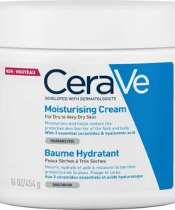 CeraVe - Moisturizing Cream - Bodycrème - Droge Tot Zeer Droge Huid - 454 G