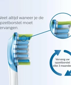 Philips Sonicare C3 Premium Plaque Defense HX9044/17 - Opzetborstel - 4 Stuks -NIVEA Shop 550x579 3