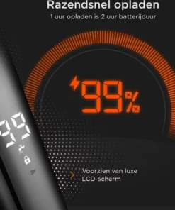 V-Goods Professionele 6 In 1 Baardtrimmer Voor Mannen/Heren - Inclusief 5 Opzetstukken + Houder - Neustrimmer - Oortrimmer - Bodygroomer - 100% Waterdicht - Tondeuse -NIVEA Shop 550x582 2