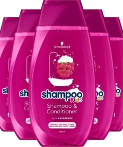 Schwarzkopf Girls Framboos Shampoo 5x 250ml
