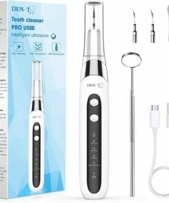 DEN-T® PRO U500 - Elektrische Sonische Tandsteen Verwijderaar - Wit