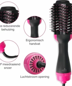Merkloos 3-in-1 Föhnborstel - Fohnborstels - Fohn Borstel - Magic Brush - Krulborstel - Fohn Kam - Voor Lang/Kort En Stijl/Krullen -NIVEA Shop 550x586 3