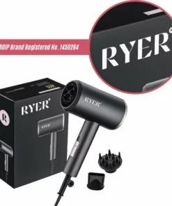 RYER Föhn Met Diffuser - 3 Standen - Ionic Hair Dryer - Opzetstukken Krullen -NIVEA Shop 550x587 8