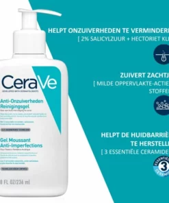 CeraVe Blemish Control Cleanser - 236ml - Gezichtsreiniger Voor Huid Met Neiging Tot Acne -NIVEA Shop 550x590