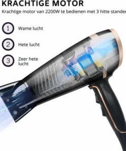 Camry Haardroger - Fohn - Fohn Met Diffuser - 2200W - Haarfohn -NIVEA Shop 550x591 7