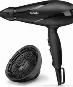 BaByliss Pro Silence Volume 2200W Fohn 6613DE - Diffuser - 2 Snelheid- En Temperatuurinstellingen