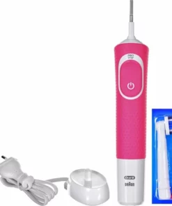 Oral B Oral-B Vitality 100 Roze CrossAction - Elektrische Tandenborstel - Powered By Braun -NIVEA Shop 550x594 1