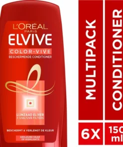L’Oréal Paris Elvive Color Vive Conditioner - 6 X 200 Ml - Gekleurd Haar - Voordeelverpakking -NIVEA Shop 550x597 1