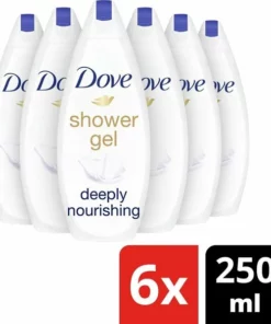 Dove Douchegel Deeply Nourishing - 6 X 225 Ml - Voordeelverpakking -NIVEA Shop 550x599 5
