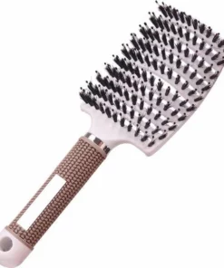 Achaté Anti Klit Haarborstel - Detangle Brush - Wit
