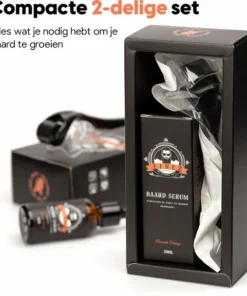 Finez Baardgroei Kit Navulverpakking – Baardolie Met Baardroller – Baardverzorging Set 2 Delig - Baardgroei -NIVEA Shop 550x607 4