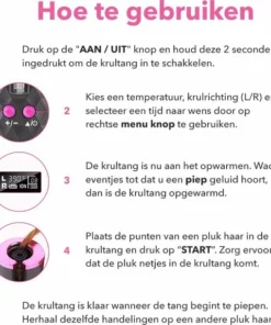 CURLGLAM® Automatische Krultang - Draadloos - USB Oplaadbaar -NIVEA Shop 550x610