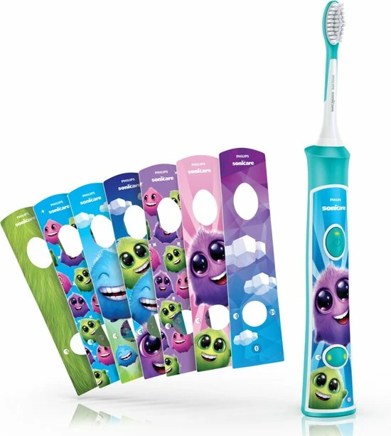 Philips Sonicare For Kids HX6322/04 - Elektrische Tandenborstel - Blauw - Incl. Extra Opzetborstel 14 Philips Sonicare For Kids HX6322/04 - Elektrische Tandenborstel - Blauw - Incl. Extra Opzetborstel - Afbeelding 14