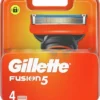 Gillette Scheermesjes Fusion 5 Fusion5 4 Stuks