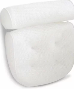 LOUZIR Luxe Home Spa Badkussen Met Zuignappen – Voor In Bad Of De Jacuzzi - Nekkussen Bad Anti Slip – Ideaal Cadeau - Hoofdsteun Kussen Met Antislip – Ideale Ontspanning Voor Hoofd En Nek -NIVEA Shop 550x622