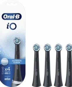 Oral B Oral-B IO Ultimate Clean - Opzetborstels - Zwart - 4 Stuks