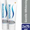 Sensodyne Gentle Whitening Tandpasta Voor Gevoelige Tanden 2x 75 Ml
