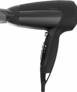 Carmen HD1450 - Föhn - 1400 Watt - Coolshot - Zwart