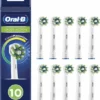 Oral B Oral-B CrossAction - Met CleanMaximiser-technologie - Opzetborstels - 10 Stuks - Brievenbusverpakking