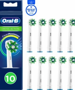 Oral B Oral-B CrossAction - Met CleanMaximiser-technologie - Opzetborstels - 10 Stuks - Brievenbusverpakking 23 Oral B Oral-B CrossAction - Met CleanMaximiser-technologie - Opzetborstels - 10 Stuks - Brievenbusverpakking -NIVEA Shop 550x628 4