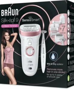 Braun Silk-épil 9 9-890 - Epilator - Wit/Roségoud -NIVEA Shop 550x633 3