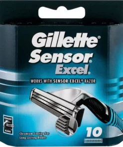 Gillette Sensor Excel - 10 Stuks - Scheermesjes -NIVEA Shop 550x644 1