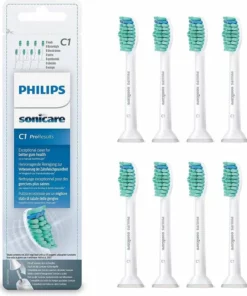 Philips Sonicare ProResults HX6018/07 - Opzetborstel - Standaard - 8 Stuks