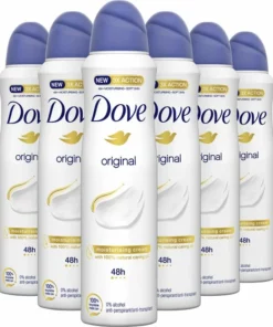 Dove Original Anti-transpirant Deodorant Spray - 6 X 150 Ml - Voordeelverpakking