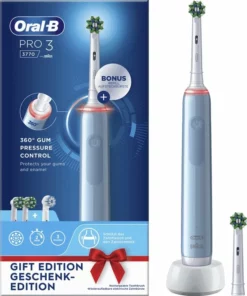 Oral B Oral-B Pro 3 3770 - Elektrische Tandenborstel - Blauw -NIVEA Shop 550x660