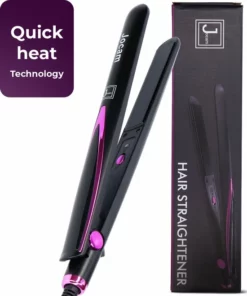 Jocam - Stijltang En Krultang - Keramische Coating - Automatische Temperatuur - Zwart