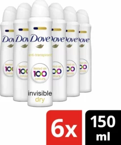 Dove Invisible Dry Anti-transpirant Deodorant - 6 X 150 Ml - Voordeelverpakking 13 Dove Invisible Dry Anti-transpirant Deodorant - 6 X 150 Ml - Voordeelverpakking -NIVEA Shop 550x667 3