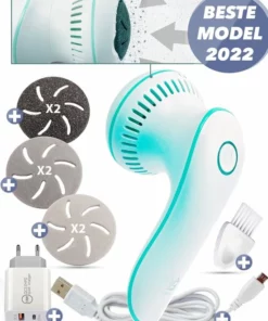 Vibrix® 2.0 Elektrische Eelt Verwijderaar Met Stofzuigsysteem - Krachtigste Motor Op De Markt - USB Oplaadbaar - Voetvijl