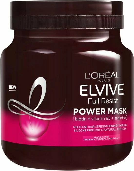 L’Oréal Paris Elvive Full Resist Power Haarmasker - 680 Ml 1 L’Oréal Paris Elvive Full Resist Power Haarmasker - 680 Ml