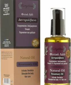 Rozemarijn Olie Voor In Het Haar - Rosemary Oil Hair Growth - Rozemarijnolie Voor Haargroei - Rozemarijn Olie - Haarolie - Haargroei Serum - Evergetikon - 60 Ml