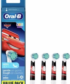 Oral B Oral-B Stages Power Kids Opzetborstels Cars - 4 Stuks