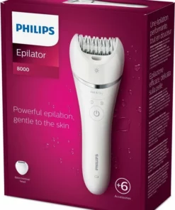 Philips Series 8000 BRE715/00 - Wet & Dry - Epilator - Wit -NIVEA Shop 550x718