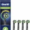 Oral B Oral-B CrossAction - Met CleanMaximiser-technologie - Opzetborstels - Zwart - 4stuks