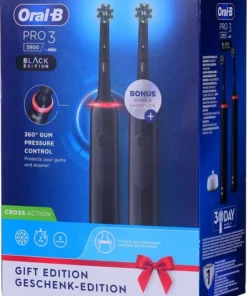 Oral B Oral-B Pro 3 3900 - Elektrische Tandenborstels Duoverpakking -NIVEA Shop 550x725