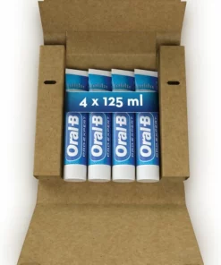 Oral B Oral-B Tandpasta Voordeelverpakking - Pro-Expert Professionele Bescherming - 4 X 125 Ml - In Gerecycleerd Karton -NIVEA Shop 550x741 1