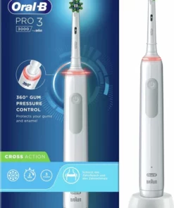 Oral B Oral-B Pro 3 3000 - Wit - Elektrische Tandenborstel - Ontworpen Door Braun - 1 Handvat En 1 Opzetborstel -NIVEA Shop 550x744