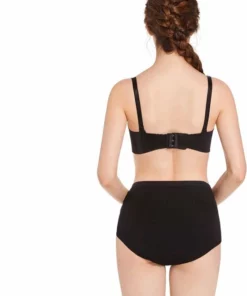 Bamboozy Menstruatie Ondergoed 4-laags Hoge Taille High Waist Corrigerend Maat M 38-40 Zwart Period Underwear Duurzaam Menstrueren Incontinentie Zero Waste Madelief -NIVEA Shop 550x745 4