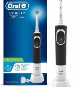 Oral B Oral-B Vitality 100 CrossAction Zwart - Elektrische Tandenborstel 25 Oral B Oral-B Vitality 100 CrossAction Zwart - Elektrische Tandenborstel -NIVEA Shop 550x747