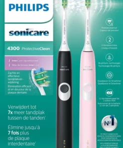 Philips Sonicare ProtectiveClean 4300 HX6800/35 - Elektrische Tandenborstel - Roze & Zwart -NIVEA Shop 550x770