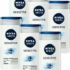 NIVEA MEN Sensitive - 6 X 250 Ml - Voordeelverpakking - Douchegel