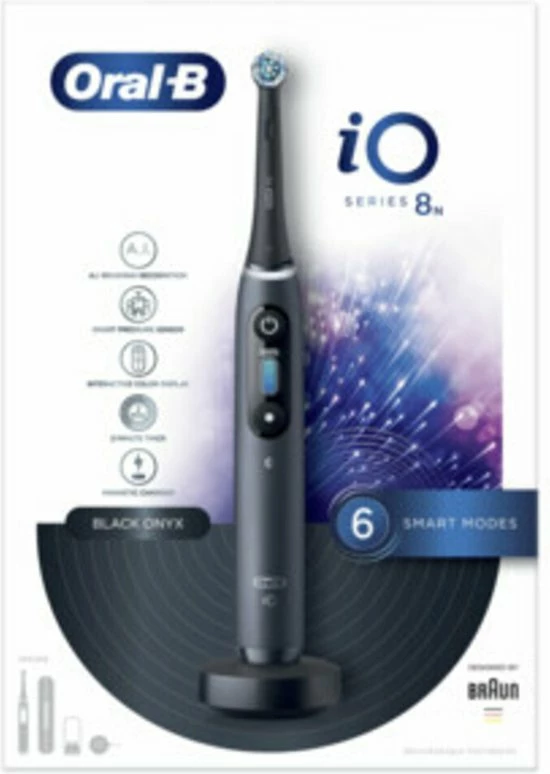 Oral B Oral-B IO 8N - Elektrische Tandenborstel - Zwart 12 Oral B Oral-B IO 8N - Elektrische Tandenborstel - Zwart - Afbeelding 12
