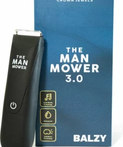 BALZY ManMower 3.0 - Trimmer - Scheerapparaat - Haartrimmer - Bodygroomer - SafeShave Technologie - Waterdicht - Veilig Scheren - Oplaadbaar