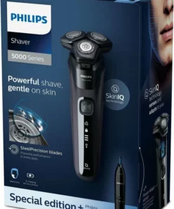 Philips Shaver Series 5000 S5588/26 - Wet & Dry - Scheerapparaat Incl. Neus- En Oorhaartrimmer -NIVEA Shop 550x786 2